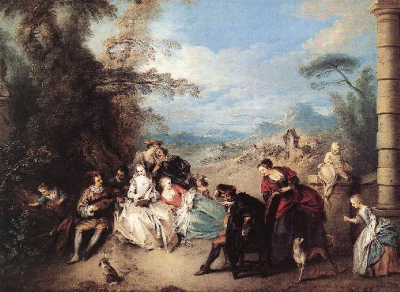 PATER, Jean Baptiste Joseph Concert Champetre oil painting image